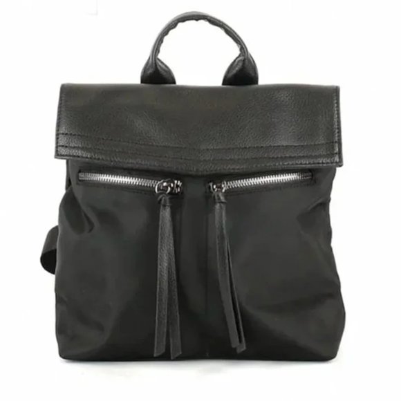Botkier New York Nylon Backpack - Black - 9 x 11 x 3.5” - Picture 1 of 11